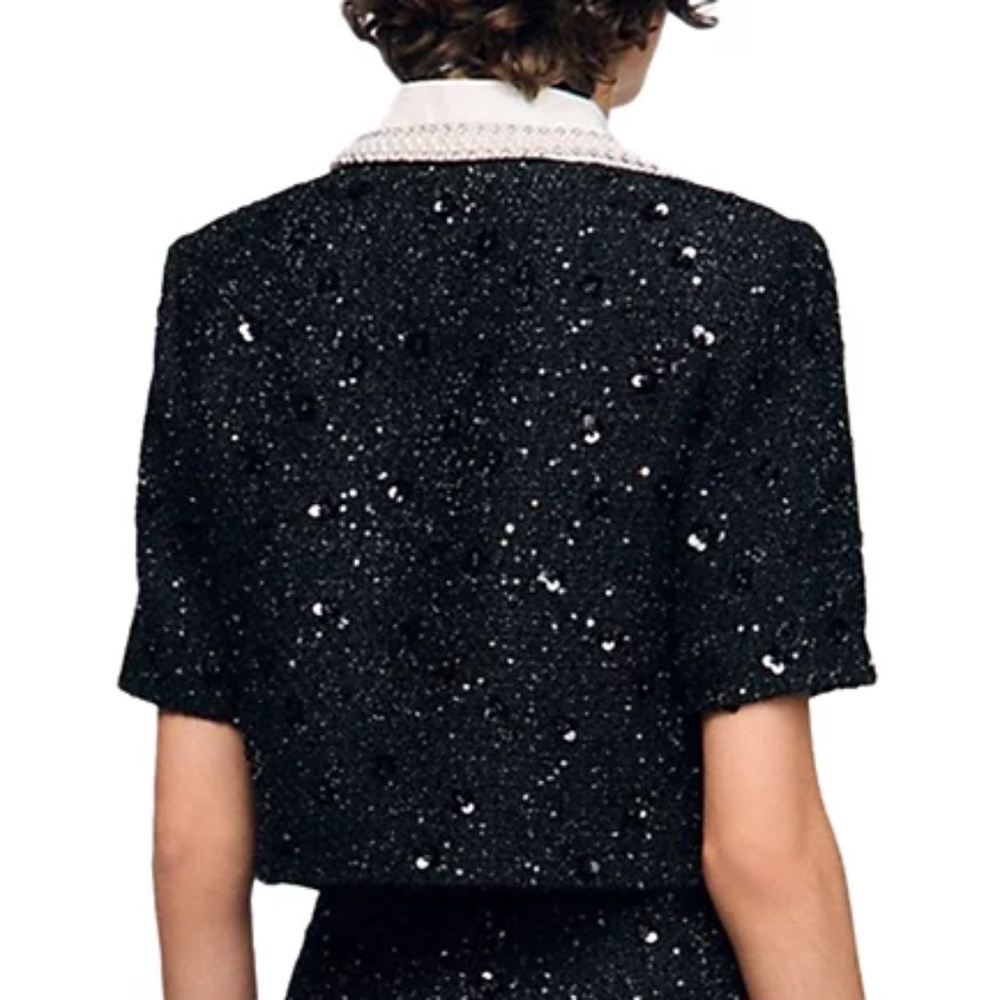 Bennelie Rhinestone Tweed Jacket - Picture 3 of 7